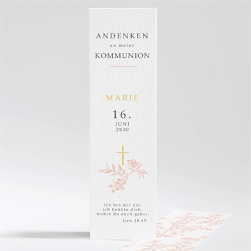 Andenken Kommunion pflanzendrucke - magnet