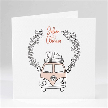 Klappkarte - Quadrat