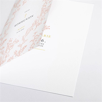 Kirchenheft Kommunion pflanzendrucke - Vue 2