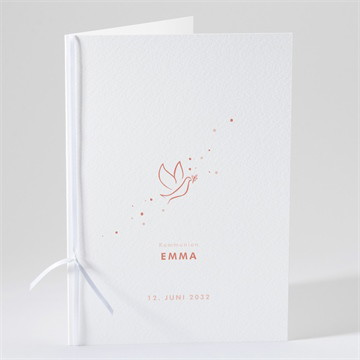 Kirchenheft Kommunion taube