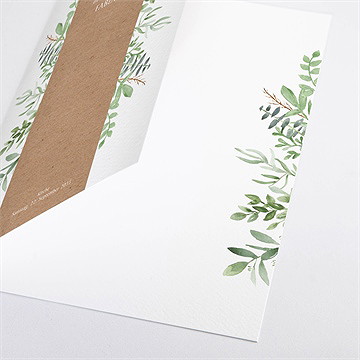 Kirchenheft Kommunion pflanzenillustration - Vue 2