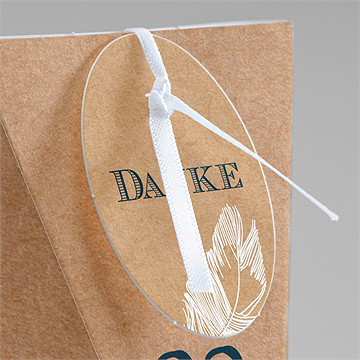 Geschenkbox Kommunion Kraftpapierillustration 2 - Vue 2