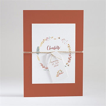 Hochzeitseinladung Feuerland