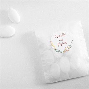 Aufkleber Hochzeit feuerland - Vue 4