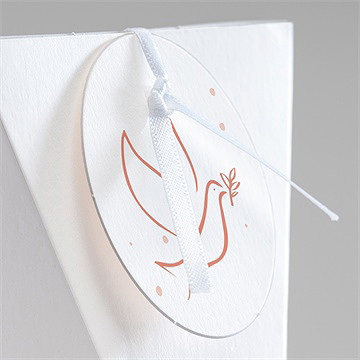 Geschenkbox Kommunion Taube - Schachtel - Vue 2