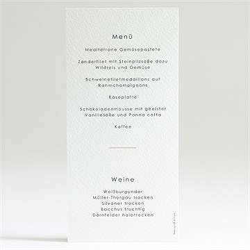 Menükarte Kommunion heiliger tag - Vue 2