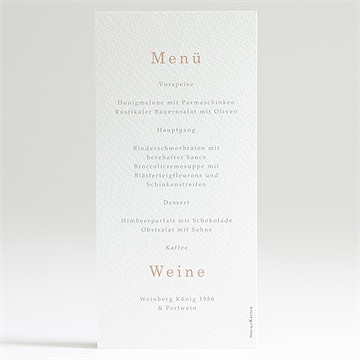 Menükarte Kommunion goldener fisch - Vue 2