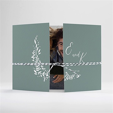 Hochzeitseinladung poetisch & elegant-doppelklapp