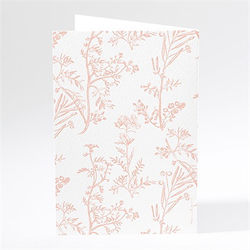 Menükarte Kommunion pflanzendrucke - Vue 3