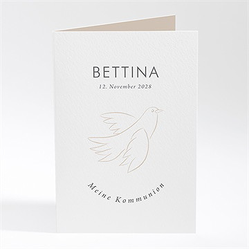 Menükarte Kommunion das sakrament