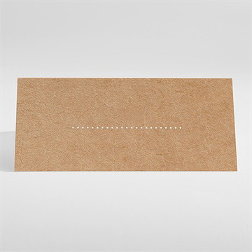 Tischkarte Kommunion kraftpapierillustration - Vue 2