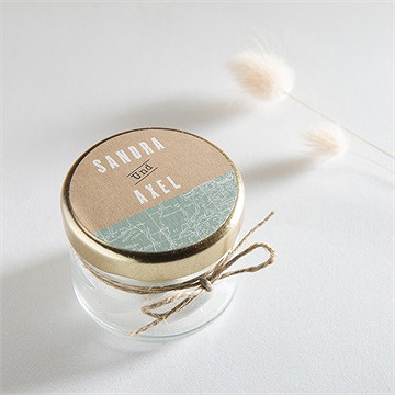 Aufkleber Hochzeit flugticket - Vue 2