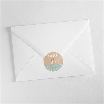 Aufkleber Hochzeit flugticket - Vue 3