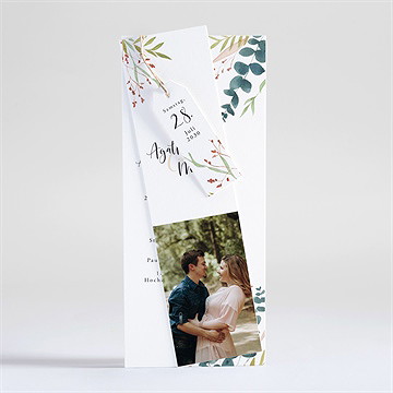 Hochzeitseinladung moderne schönheit - dreiteilig