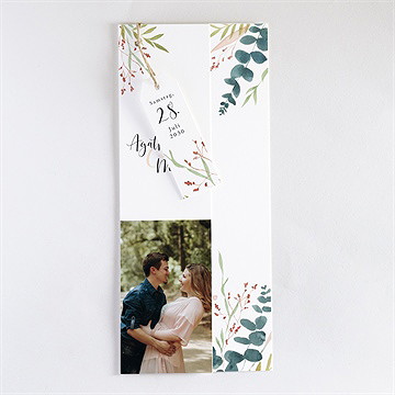 Hochzeitseinladung moderne schönheit - dreiteilig - Vue 3