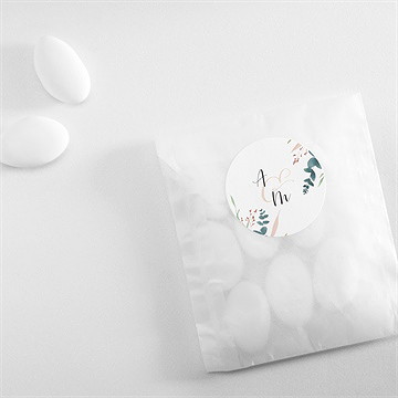 Aufkleber Hochzeit moderne schönheit - Vue 4