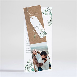 Hochzeitseinladung landluft - dreiteilig