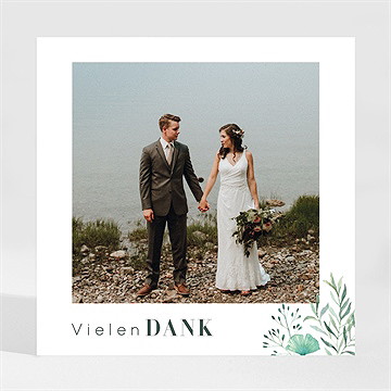 Dankeskarte Hochzeit landluft - magnet