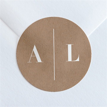 Aufkleber Hochzeit landluft