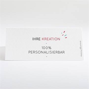 Tischkarte Kommunion blanco - 9,5x4,2cm (n440901) - Vue 2