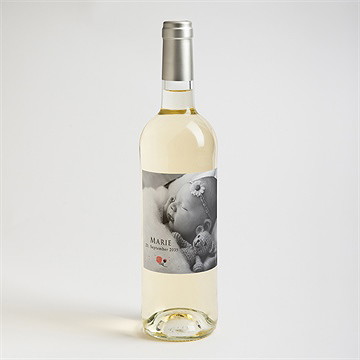 Flaschenetikett Geburt Porträt - Vue 2