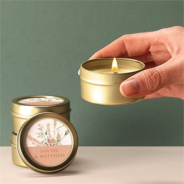 Kerze Hochzeit Sommertraum - Vue 2