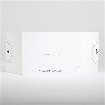 Hochzeitseinladung herrlich  - doppelklapp - Vue 3