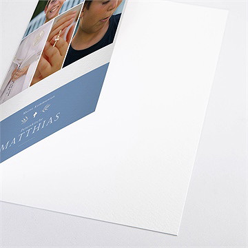 Kirchenheft Kommunion vergiss mich nicht - blau - Vue 2