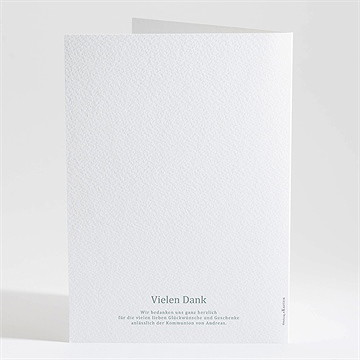 Kirchenheft Kommunion smaragdprägung - Vue 4