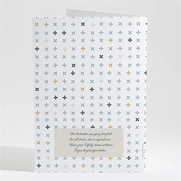 Kirchenheft Kommunion geometrische blumenmotive - Vue 4