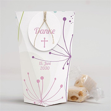 Geschenkbox Kommunion Stimmung Mädchen - Schachtel