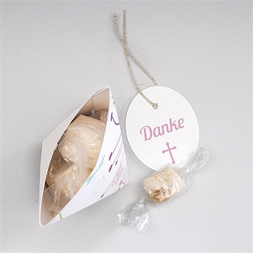 Geschenkbox Kommunion Stimmung Mädchen - Schachtel - Vue 3