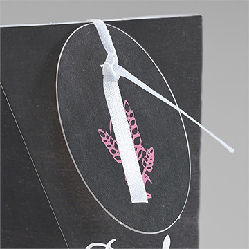 Geschenkbox Kommunion Weizenähren Rosa - Schachtel - Vue 2