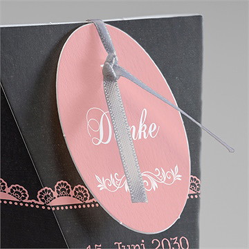 Geschenkbox Kommunion Rosa Taube - Schachtel - Vue 2