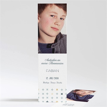 Andenken Kommunion Geometrische blumenmotive