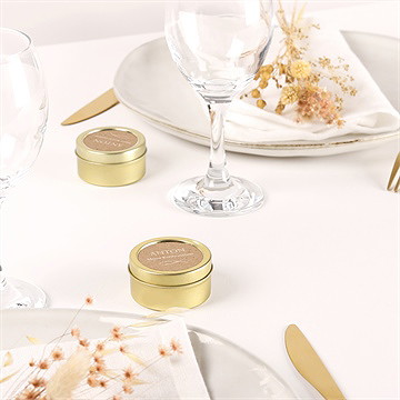 Kerze Konfirmation fotocollage kraftpapier - Vue 3