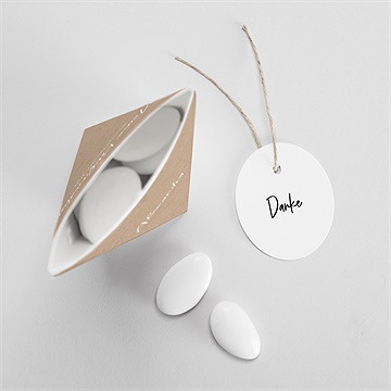 Geschenkbox Konfirmation Ichtus Auf Kraftpapier 2 - Vue 3