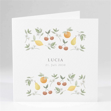 Geburtskarte frühlingspoesie