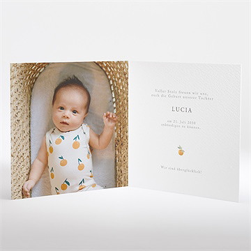 Geburtskarte frühlingspoesie - Vue 2