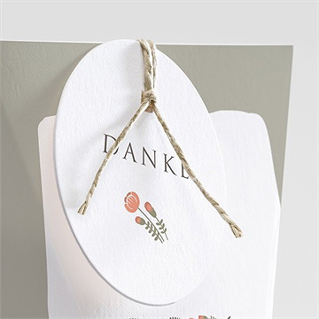 Geschenkbox Konfirmation Blumige Initiale - Schachtel - Vue 2