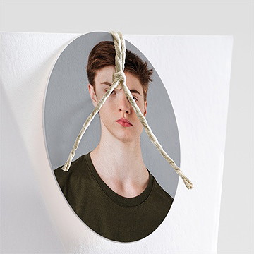 Geschenkbox Konfirmation Vergoldeter Blumenkranz 2 - Vue 2