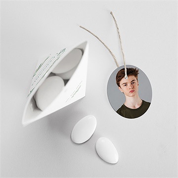 Geschenkbox Konfirmation Vergoldeter Blumenkranz 2 - Vue 3