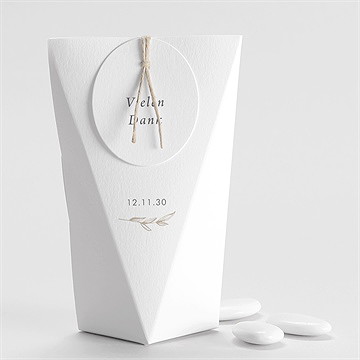 Geschenkbox Konfirmation Goldbuchstabe - Schachtel