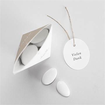 Geschenkbox Konfirmation Goldbuchstabe - Schachtel - Vue 3