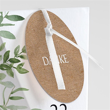 Geschenkbox Konfirmation Kraftpapier - Schachtel - Vue 2