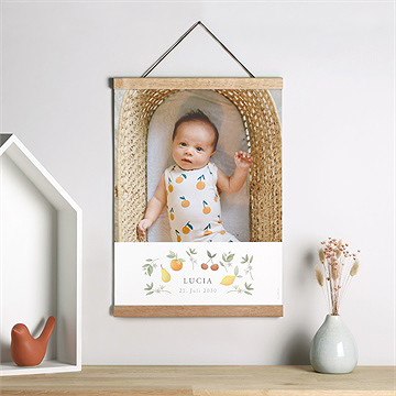 Geburtsposter Frühlingspoesie - Vue 2