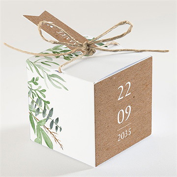 Geschenkbox Konfirmation Kraftpapier - Vue 2