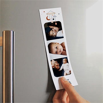 Dankeskarte Geburt traumfänger - magnet - Vue 2