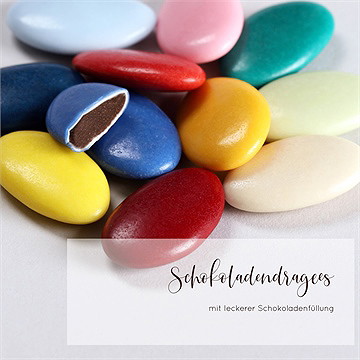 Zuckermandeln Schokodragees Zartgrün Konfi - vue 3