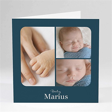 Geburtskarte Mein Erster Fotostreifen